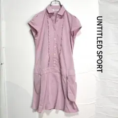 UNTITLED ポーチ付きゴルフワンピースのサムネイル