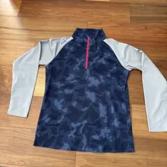 FIDRA カモフラージュ ハーフジップ カットソー　M