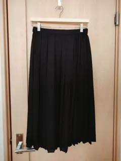 GU　プリーツスカート　黒　М