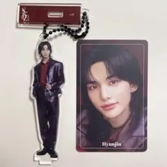 Stray Kids スキズ ヒョンジン クリスマス アクキー 両面トレカ