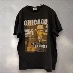 AL CAPONE シカゴ Tシャツ ブラック