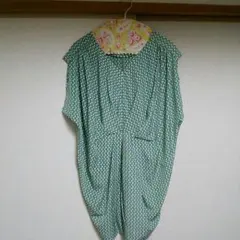 URBAN RESERCH DOORS とろみ素材チュニックワンピ
