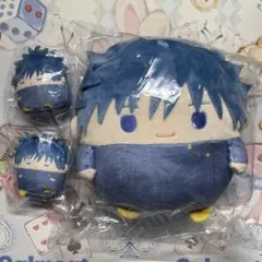 呪術廻戦　ぬいくじ　ふわコロりん　Mサイズ　伏黒恵セット