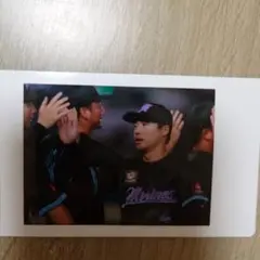 千葉ロッテマリーンズシークレットチェキ友杉篤輝選手