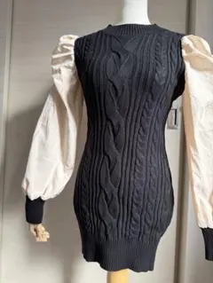 ニットワンピース