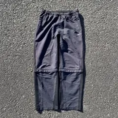 【希少品】 00s nike black 2way training pants