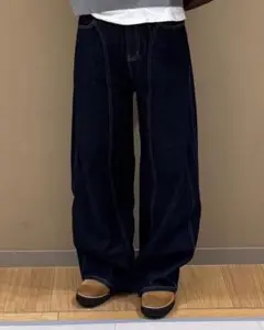 yolo サイドラインデニム　XS