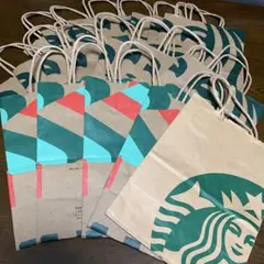 Starbucks ショップ紙袋　20枚セット