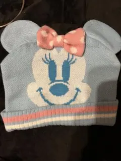 東京ディズニーリゾート　ミニー　ニット帽