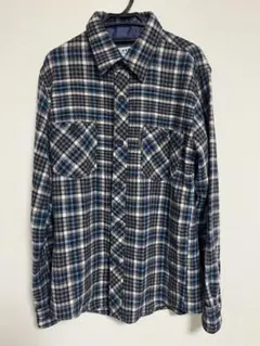 H.R. MARKET チェック柄 長袖ネルシャツ