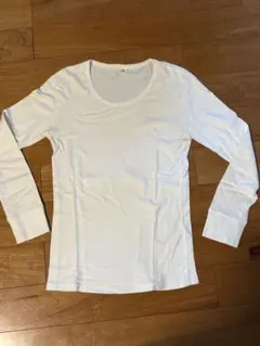 【grn ジーアールエヌ】フライス9分袖UネックTシャツカットソーサイズ1のサムネイル