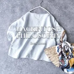 MACKINTOSH PHILOSOPHY 異素材コンビ プルオーバーカットソー - メルカリ