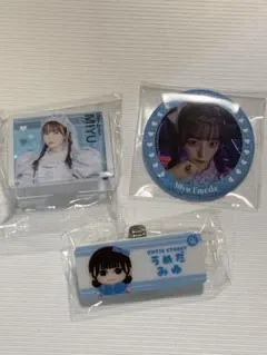 CUTIE STREET 梅田みゆ ネームバッジ アクリルクリップ　缶バッジ