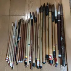 筆大小中新品中古混在まとめ売り25本