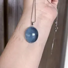 ⭐︎【高級】天然 アクアマリン ネックレス s925 6.25g - メルカリ