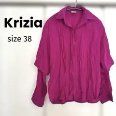 Krizia ブラウス シャツ レディース ピンク 38 M 長袖 春のサムネイル