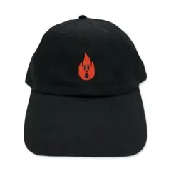 橋本絵莉子 炎くん刺繍キャップ