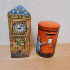 イギリス製　churchillsチャーチル　アンティーク空き缶