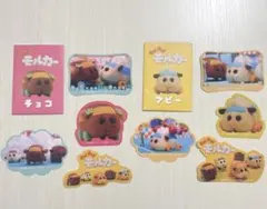 PUIPUIモルカー ステッカー2種類セット チョコ アビー シール