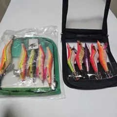 3.5号 アオリーQネオ 新品4中古1 アオリーQエース 新品1中古1 ケース付