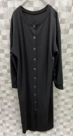 ★美品★ La-gemme ロングワンピース　サイズ表記なし　黒　ゆったり