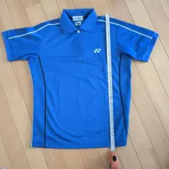 YONEX 青 ポロシャツ Ｌサイズ