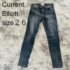 Current Elliott カレントエリオット スキニーデニム パンツ　26のサムネイル