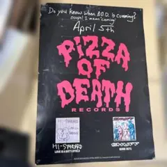 Hi STANDARD ハイスタ ポスター Pizza Of Death - メルカリ