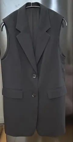 GU オーバーサイズテーラードベスト　ジレ　S