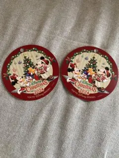 Disney Christmas 2024 タグ 2枚セット