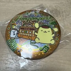 ポムポムプリン キラキラBIG缶バッジ2