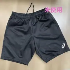 ASICS 黒 ショートパンツ サイドポケット付き　レディース　Ｌサイズ