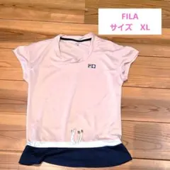 FILA Tシャツ ピンク XLサイズのサムネイル