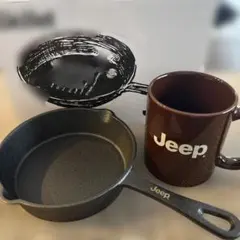 未使用✨Jeep マグカップ ＆ スキレット セット