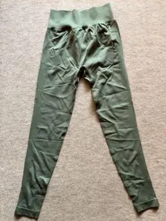 オリーブグリーン ヨガパンツ L