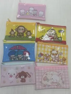 サンリオ フラットポーチ セリア