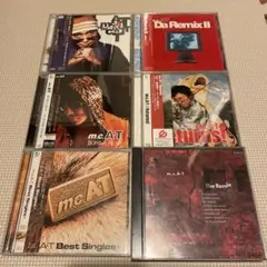 mcat cd m.c.A•T 富樫明生　ベスト盤　DVD付 6枚セット　まとめ