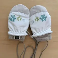 子供用スノーグローブ☆手袋☆紐付き手袋