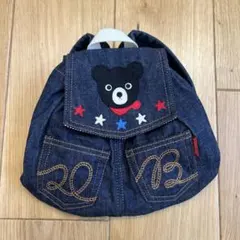 DOUBLE.B デニム リュック キッズ