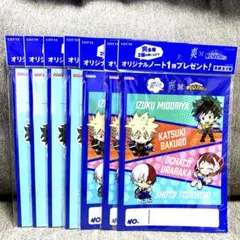 未使用　僕のヒーローアカデミア　ヒロアカ　ノート　付録　７点セット