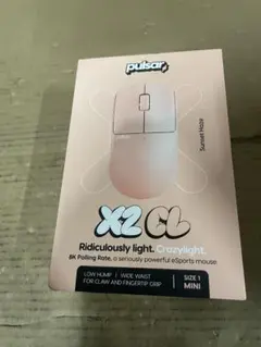 Pulsar Gaming Gears X2 CrazyLight ワイヤレスあ