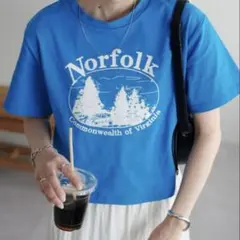 DISCOAT ショート丈Tシャツ　Freeサイズのサムネイル