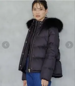 【美品】ユナイテッドアローズダウンジャケットFOXリアルファー