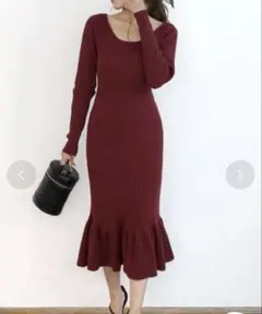 ロイヤルパーティー　ニットワンピース