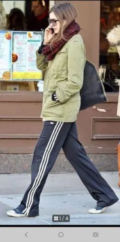 adidas 00s アディダス トラックパンツ ジャージパンツ　サイドライン