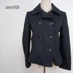 ★美品★ anySiS エニィスィス ショート丈コート ピーコート アウターのサムネイル