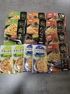 オーマイ 和パスタソース8袋とドリアソースセット