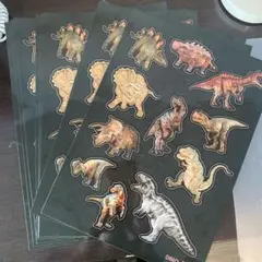 ディノアライブ　ONART 恐竜デザイン ステッカー 5枚セット
