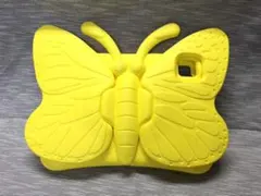 iPad Air 10.9インチ　第4世代　蝶々　イエロー　タブレットケース