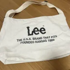 Lee ロゴ入り ホワイト トートバッグのサムネイル